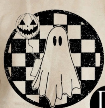 Ghost with balloon